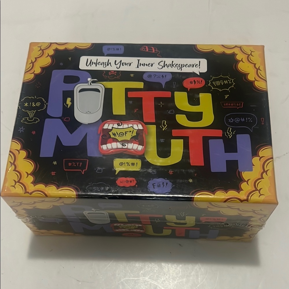 Potty‎ Mouth adult Game drinking fun game including cards